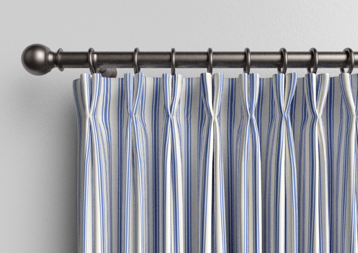 The British Stripe Co. Mary, Bristol No.3 - Made to Measure Curtains - Image 10